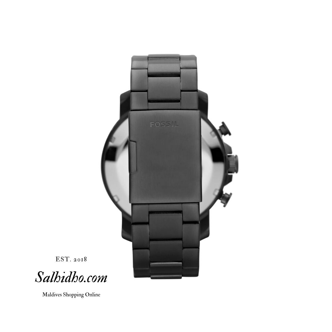 JR1437 - Nate Chronograph Smoke Stainless Steel Watch