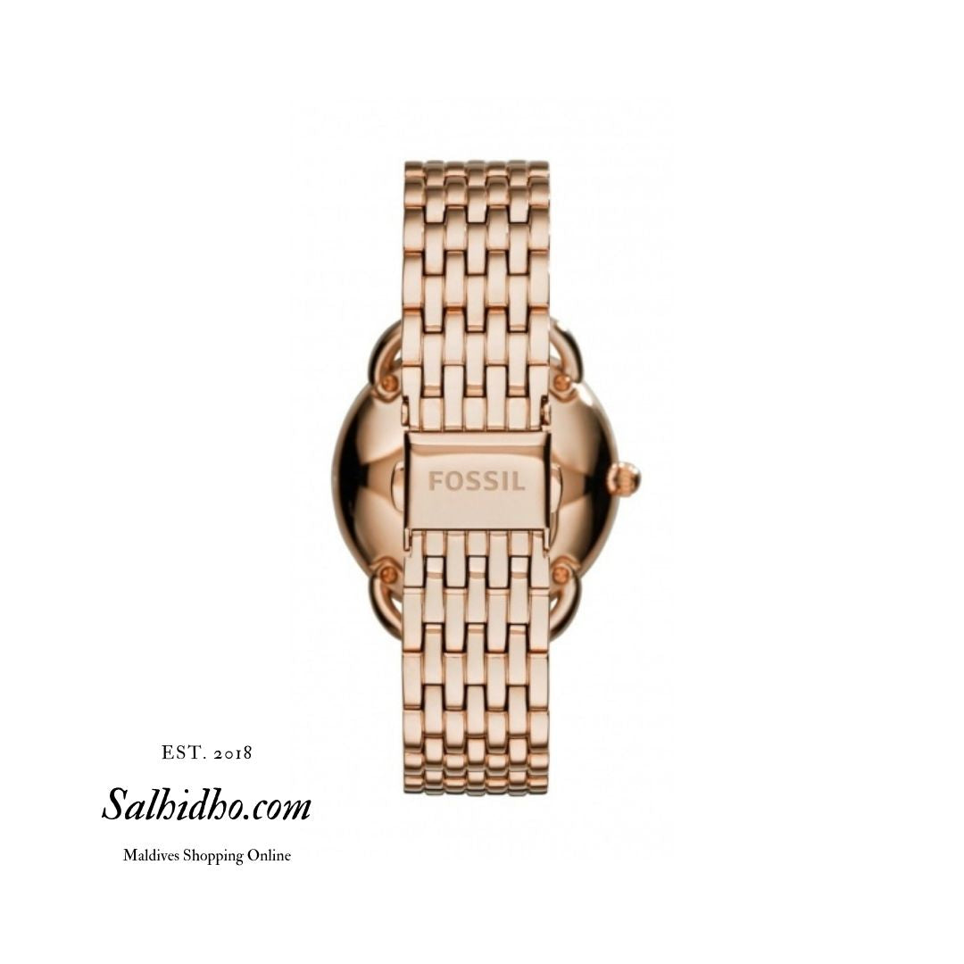 ES3713 - Fossil Rose Gold Stainless Steel Women's Watch