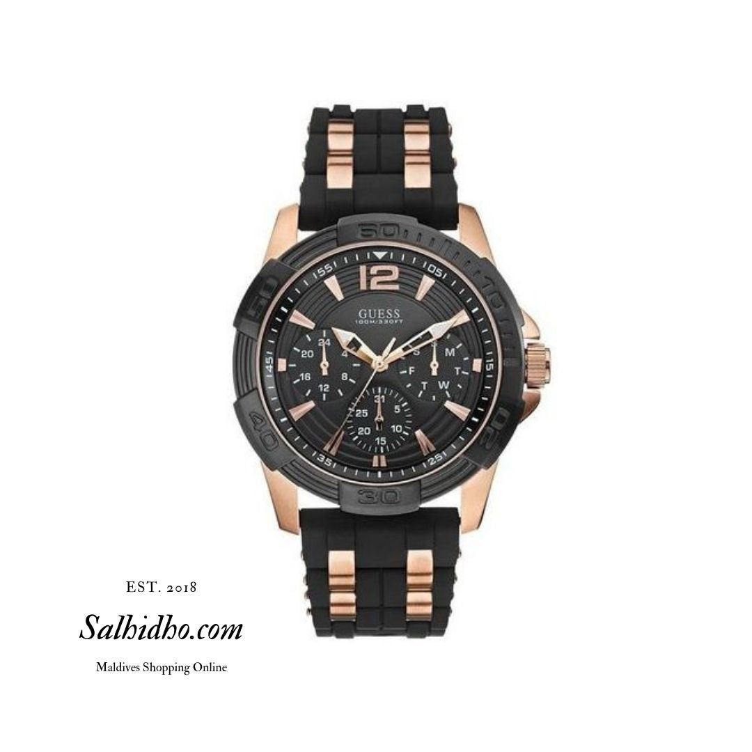 W0366G3 - GUESS Men's Silicon Analog Watch